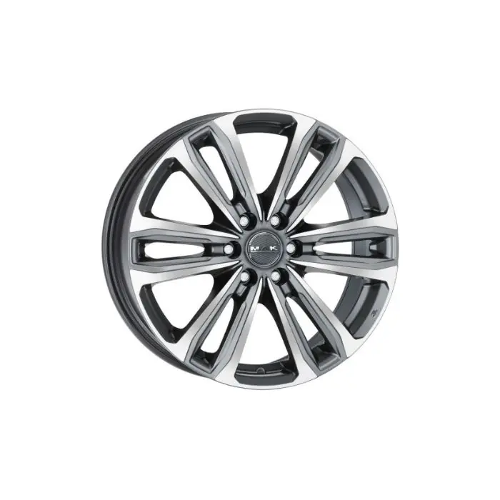Jante aliaj MAK SAFARI 6 GUN METALLIC MIRROR 7.5X17 6X139.7 CB:67.1 ET:38 Popular