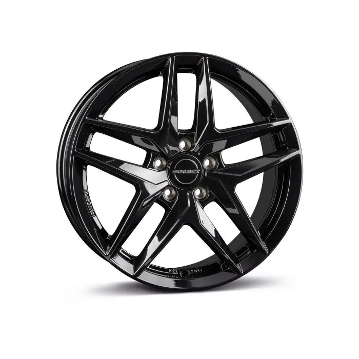 Retur gratuit Jante aliaj BORBET Z BLACK GLOSSY 8X19 5X112 CB:66.5 ET:43