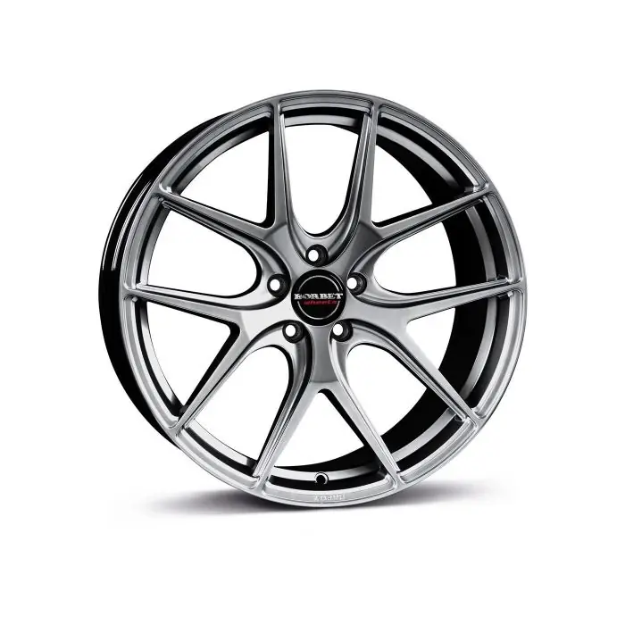 Super ofertă Jante aliaj BORBET Y HYPER SILVER 8X19 5X112 CB:72.5 ET:50