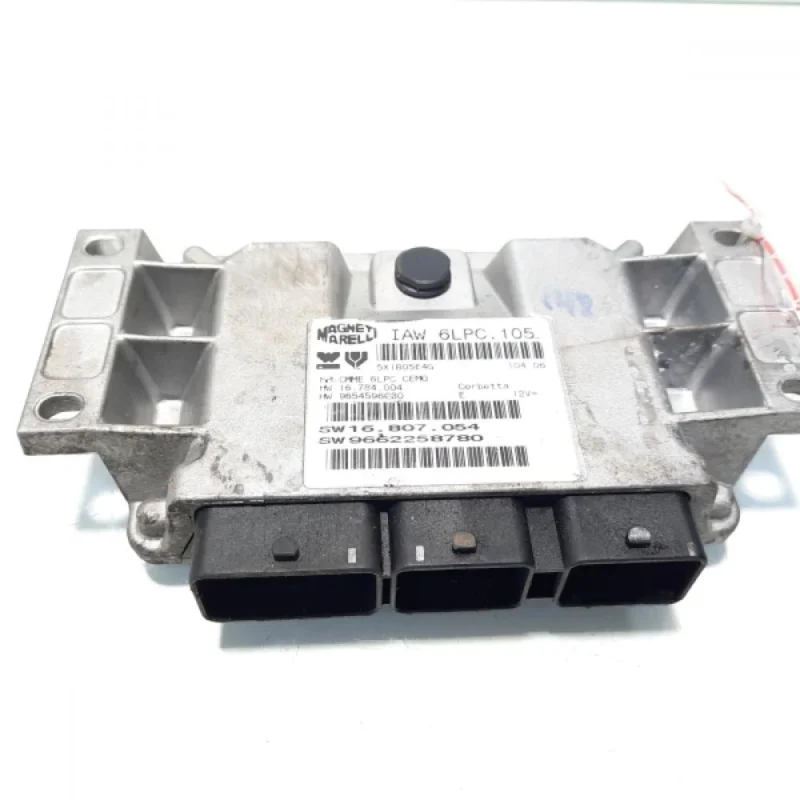 Calculator motor ECU, cod 9662258780, 9654596080, Peugeot 307, 1.4 16V benz, KFU (idi:560539) Preț promoțional