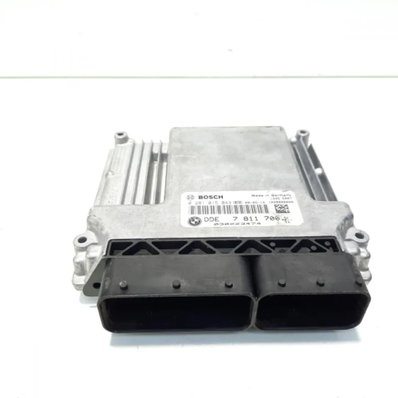 Ultima șansă Calculator motor ECU, cod 7811700, 0281015043, Bmw 5 (E60), 2.0 diesel, N47D20A (idi:560522)