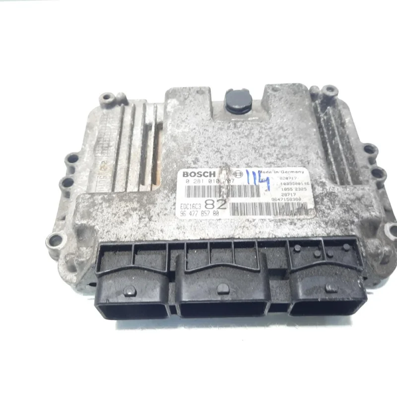 Chilipir Calculator motor ECU, cod 9647785780, 0281010707, Citroen Xsara hatchback, 1.4 HDI, 8HX (idi:560733)