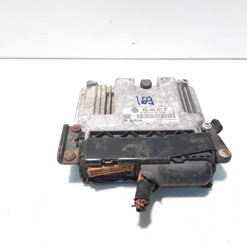 Calculator motor ECU, cod 03G906021SC, 0281014422, VW Touran (1T1, 1T2), 1.9 TDI, BXE (idi:560723) Mai ieftin