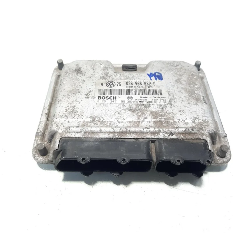 Reducere de preț Calculator motor ECU, cod 036906032G, 0261207190, VW Bora Combi (1J6), 1.4 benz, BCA (idi:560708)