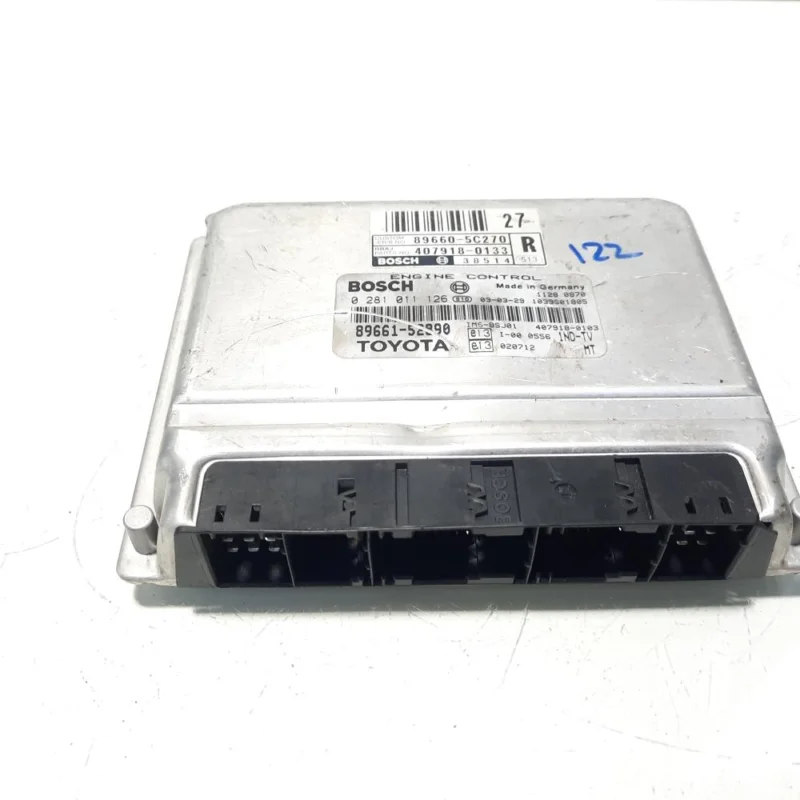 Discount Calculator motor ECU, cod 89660-5C270, 89661-52890, 0281011126, Toyota Yaris (P9), 1.4 D-4D, 1ND-TV (id:560721)