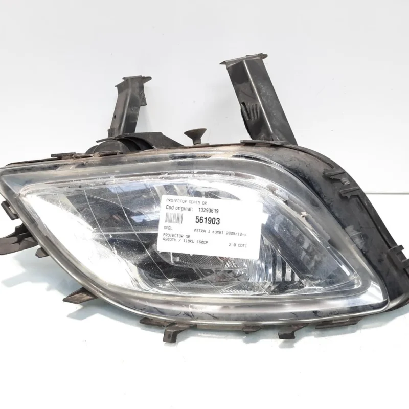 Retur ușor Proiector ceata dreapta, cod 13293619, Opel Astra J Combi (id:561903)