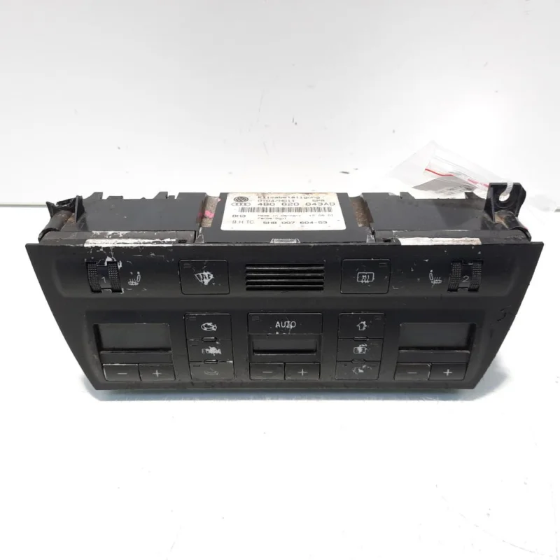 Panou comenzi AC cu incalzire in scaune, cod 4B0820043AF, Audi A6 (4B2, C5) (id:485340) Doar azi