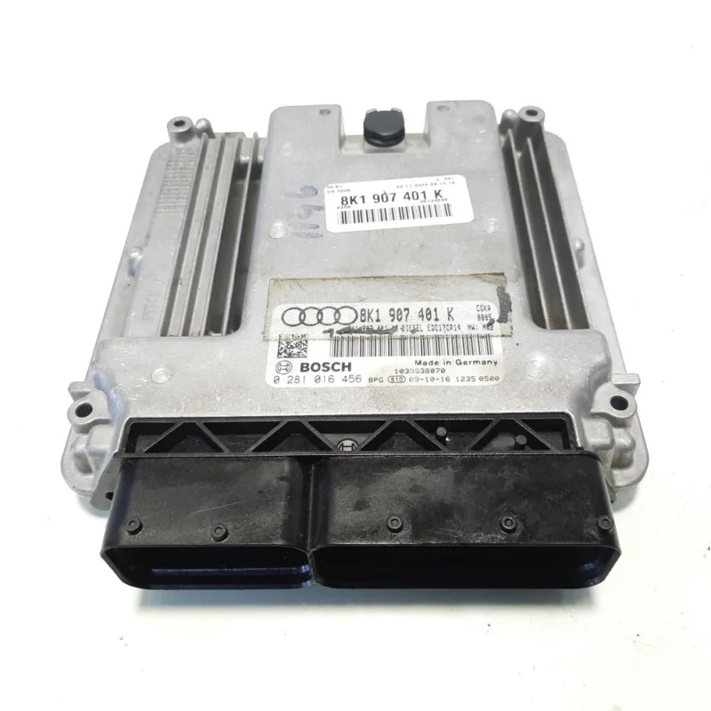 Calculator motor, cod 8K1907401K, 0281016456, Audi Q5 (8RB), 2.7 TDI, CGK (idi:549366) Lichidare de stoc