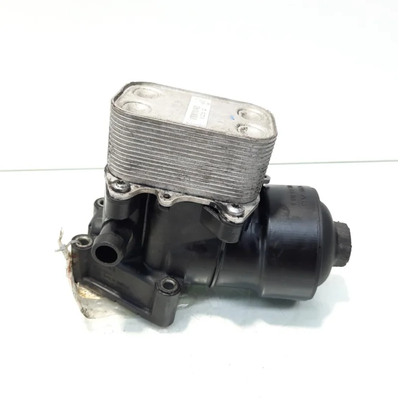 Comandă acum Carcasa filtru ulei cu racitor ulei, cod 03L115389B, 03L117021B, Vw Golf 6 (5K1), 1.6 TDI, CAY (id:553352)