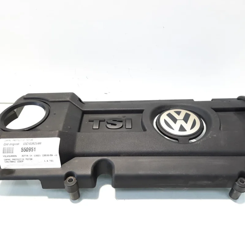 Capac protectie motor, cod 03C103925AM, VW Jetta 4 (6Z), 1.4 TSI, CAX (id:550951) Disponibil imediat
