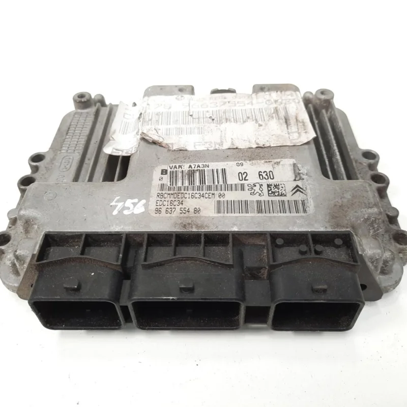 Retur gratuit Calculator motor Bosch, cod 9663755480, 0281013868, Peugeot 307 Break, 1.6 HDI, 9HX (idi:549945)