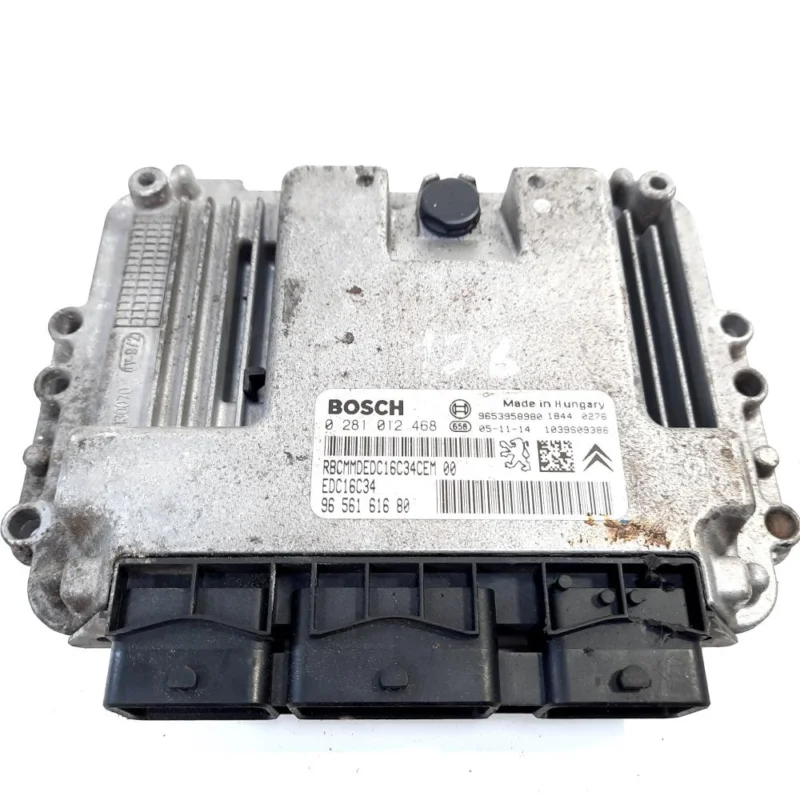 Calculator motor, cod 9653958980, 0281012468, Citroen C3 (II), 1.6 HDI, 9HX (idi:550086) Super ofertă