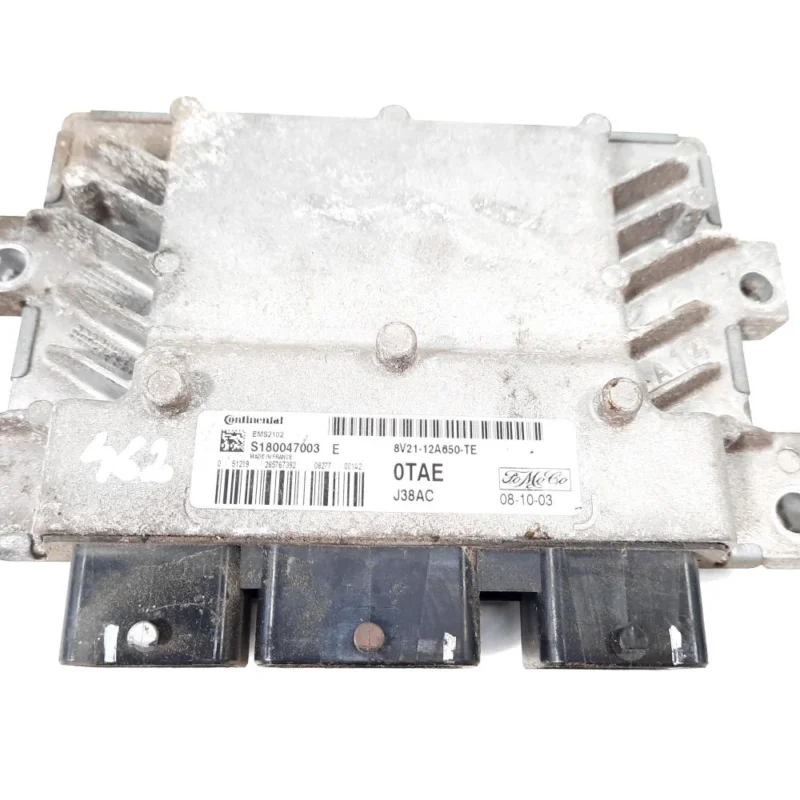 Livrare expres Calculator motor, cod 8V21-12A650-TE, Ford Fiesta 6, 1.4 benz, SPJA (id:549914)