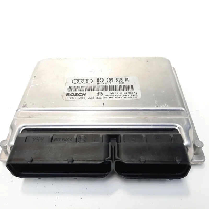 Calculator motor, cod 8E0909518AL, 0261208228, Audi A4 (8EC, B7), 1.8 T benz, BFB (id:550119) Doar azi