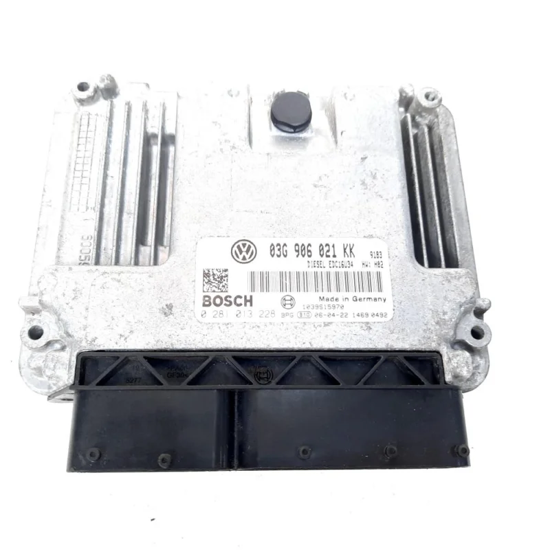 Calculator motor, cod 03G906021KK, 0281013228, VW Jetta 3 (1K2), 2.0 TDI, BKD (id:549758) Transport gratuit