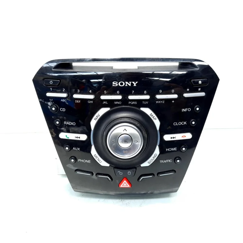 Radio CD cu butoane comenzi cu navigatie, cod BM5T-18C815-RF, BM5T-18K811-EA, Ford Focus 3 Turnier (id:546841) Premium