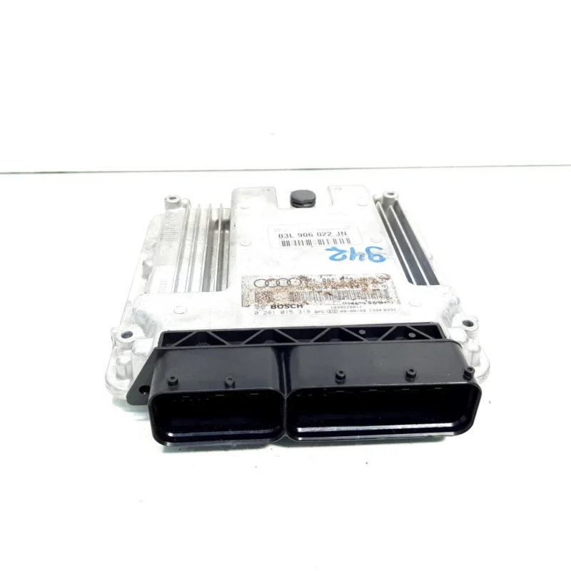 Preferatul clienților Calculator motor, cod 03L906022JN, 0281015318, Audi A5 Cabriolet (8F7), 2.0 TDI, CAG (idi:545913)