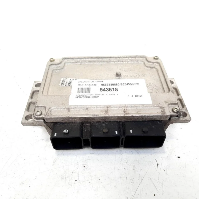 Bestseller Calculator motor, cod 9663380880, 9654596080, Citroen C4 (I), 1.4 benz, KFU (idi:543618)