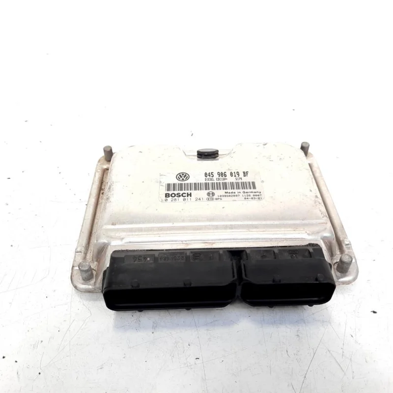 Calculator motor, cod 045906019BF, 0281011241, Skoda Fabia 1 Sedan (6Y3), 1.4 TDI, AMF (idi:543608) Doar azi