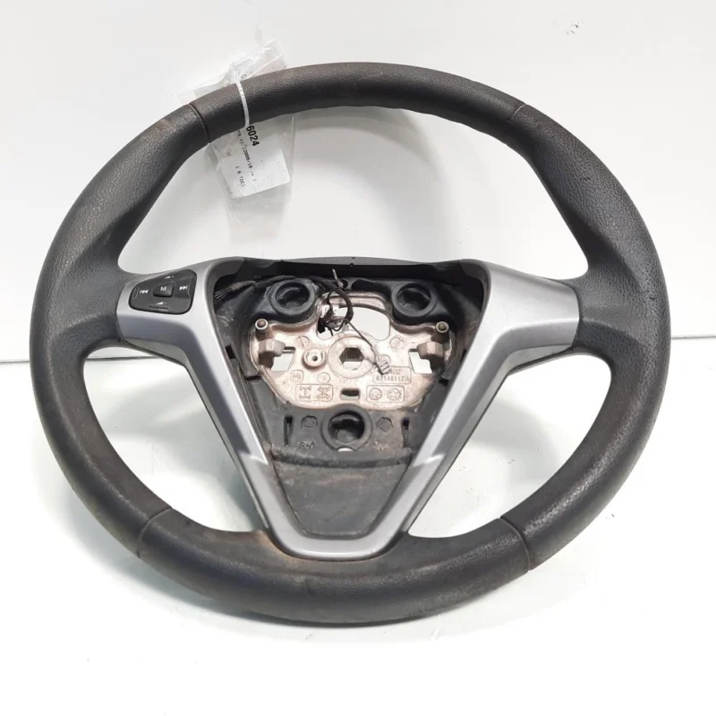 Preț redus Volan piele cu comenzi, Ford Fiesta 6 (id:546024)