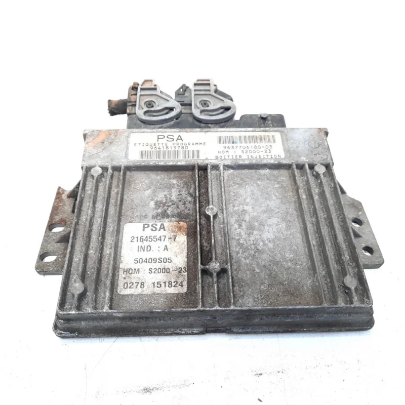 Reduceri Calculator motor, cod 9637706180, Peugeot 207 (WA), 1.4 benz, KFW (idi:543590)