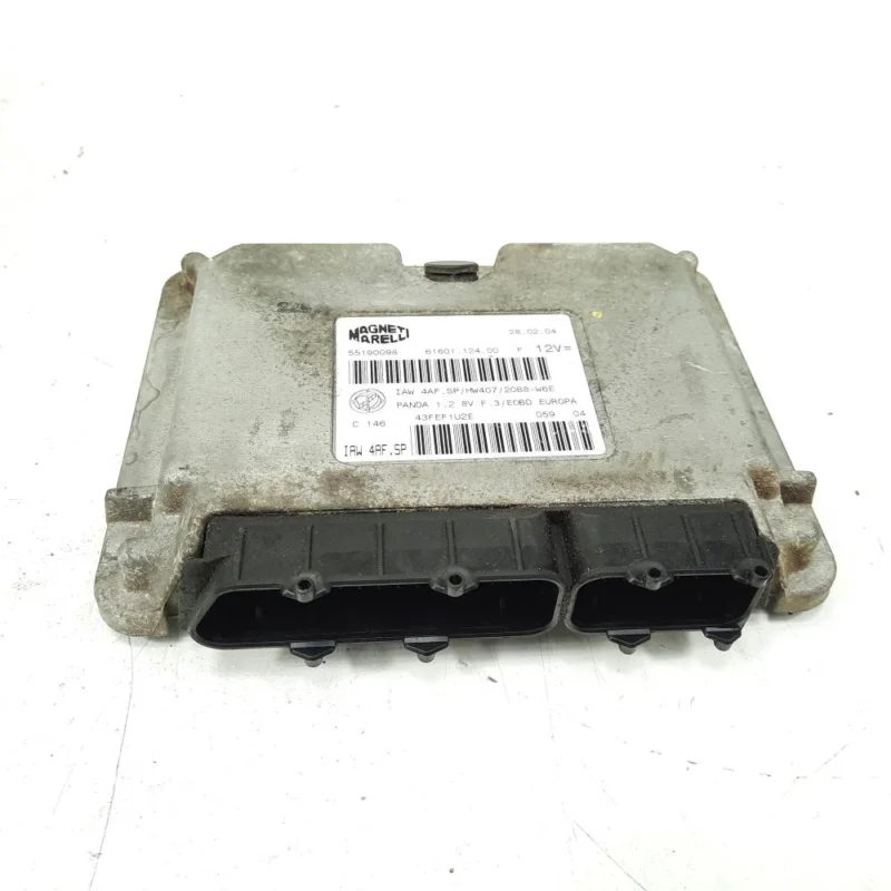 Calculator motor, cod 55190098, Fiat Punto Van (188AX), 1.0 benz, 188A4000 (idi:543548) Nu rata