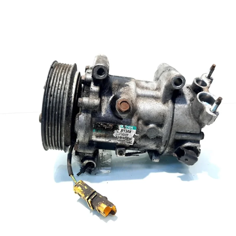 Noutate Compresor clima Sanden, cod 9651910980, Peugeot Partner (II), 1.6 HDI, 9HP (idi:512658)