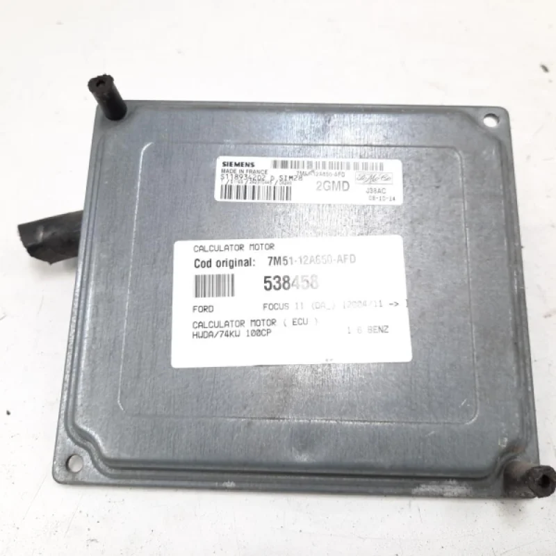 Calculator motor, cod 7M51-12A650-AFD, Ford C-Max 1, 1.6 benz, HWDA (idi:538458) Cumpără acum