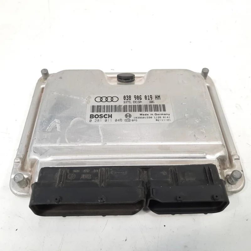 Calculator motor, cod 038906019HM, 0281011046, VW Passat Variant (3B6), 1.9 TDI, AVF (idi:535507) Preț mic