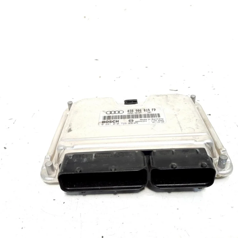 Calculator motor, cod 038906019FP, 0281010729, Skoda Superb I (3U4), 1.9 TDI, AWX (idi:535615) Premium