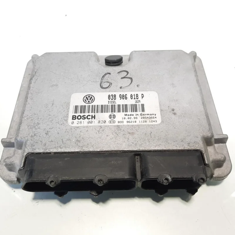 Ofertă de sezon Calculator motor, cod 038906018P, 0281001720, Audi A6 Avant (4B5, C5), 1.9 TDI, AFN (idi:535410)