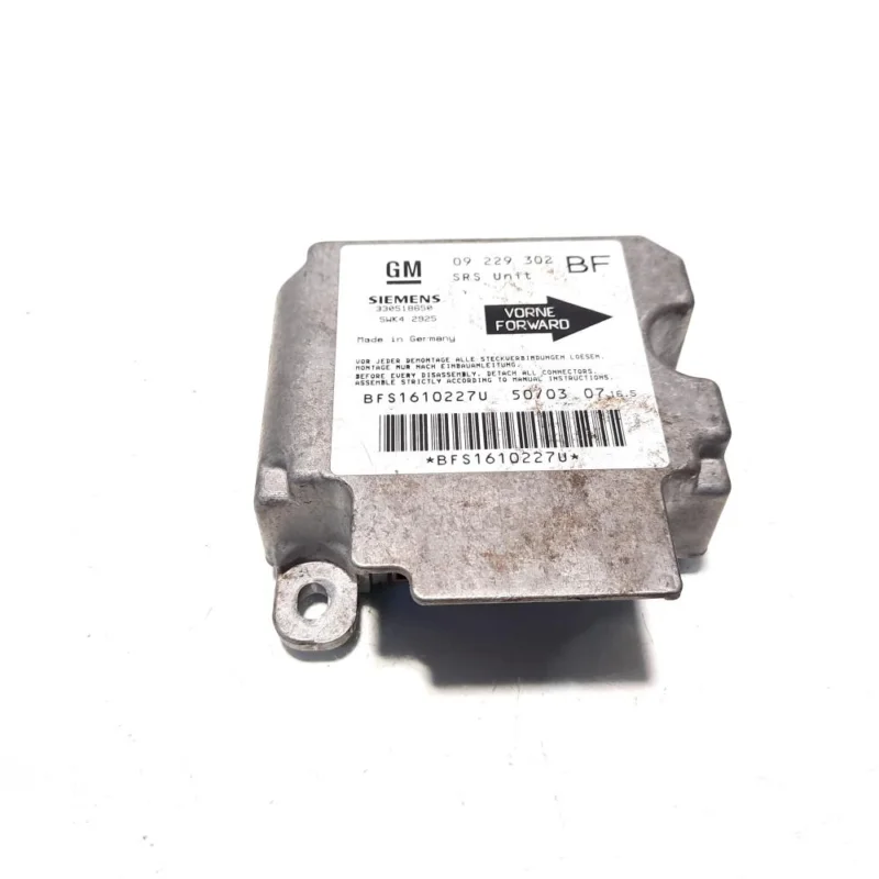 Calculator airbag, cod 09229302, Opel Astra G Coupe (idi:532553) Ofertă