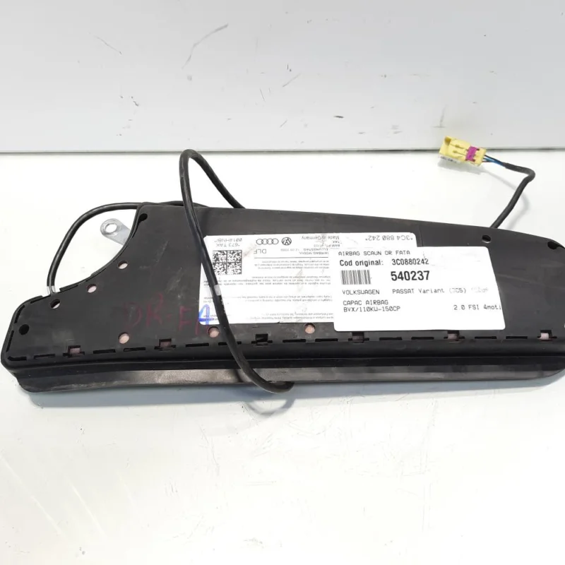 Doar azi Airbag scaun dreapta fata, cod 3C0880242, Vw Passat Variant (3C5) (id:540237)