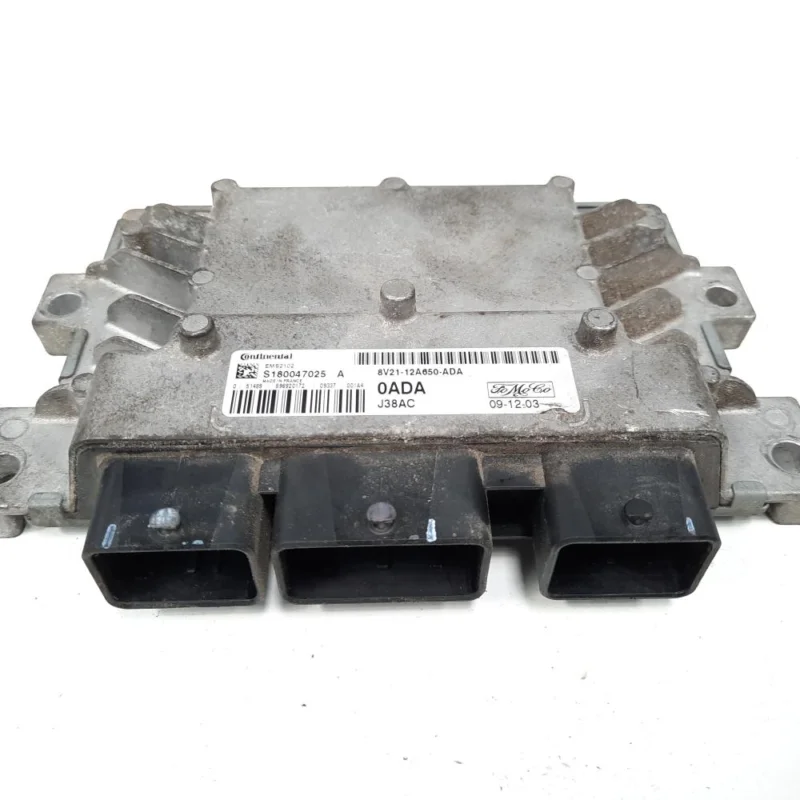 Disponibil imediat Calculator motor, cod 8V21-12A650-ADA, Ford Fiesta 5, 1.4 benz, FXJA (id:538806)