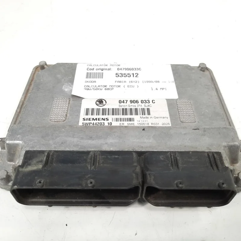 Promoție Calculator motor, cod 047906033C, Skoda Fabia 1 (6Y2) 1.4 MPI, AQW (id:535512)