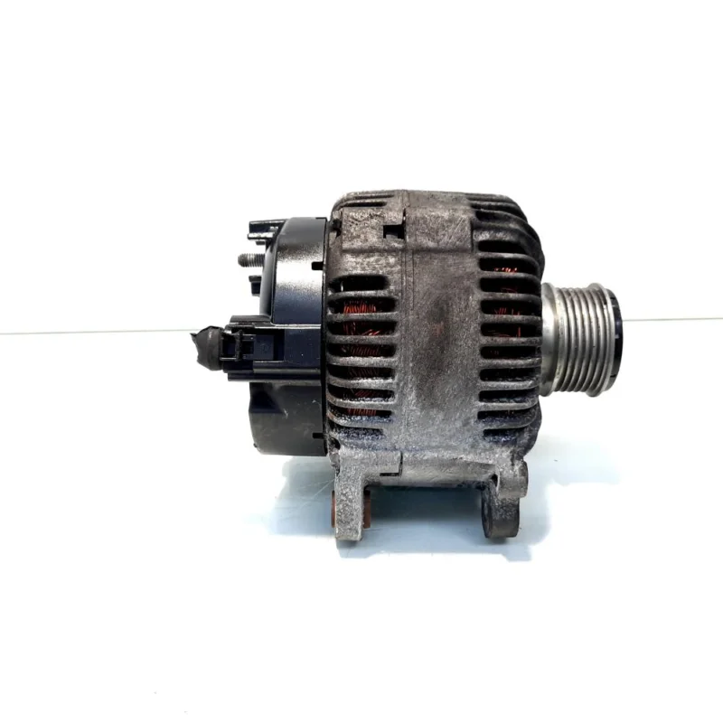 Alternator 180A Valeo, cod 03G903016A, Audi A6 Avant (4F5, C6), 2.0 TDI, BLB (idi:527515) Reducere de preț