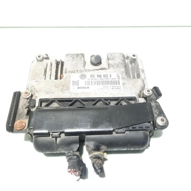 Calculator motor, cod 03C906022B, 0261201787, VW Passat (3C2), 1.4 TSI, CAX (idi:530059) Reducere specială