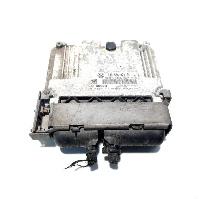 Calculator motor, cod 03G906021TC, 0281014712, VW Golf 5 (1K1), 2.0 TDI, BKD (idi:527126) Preferatul clienților