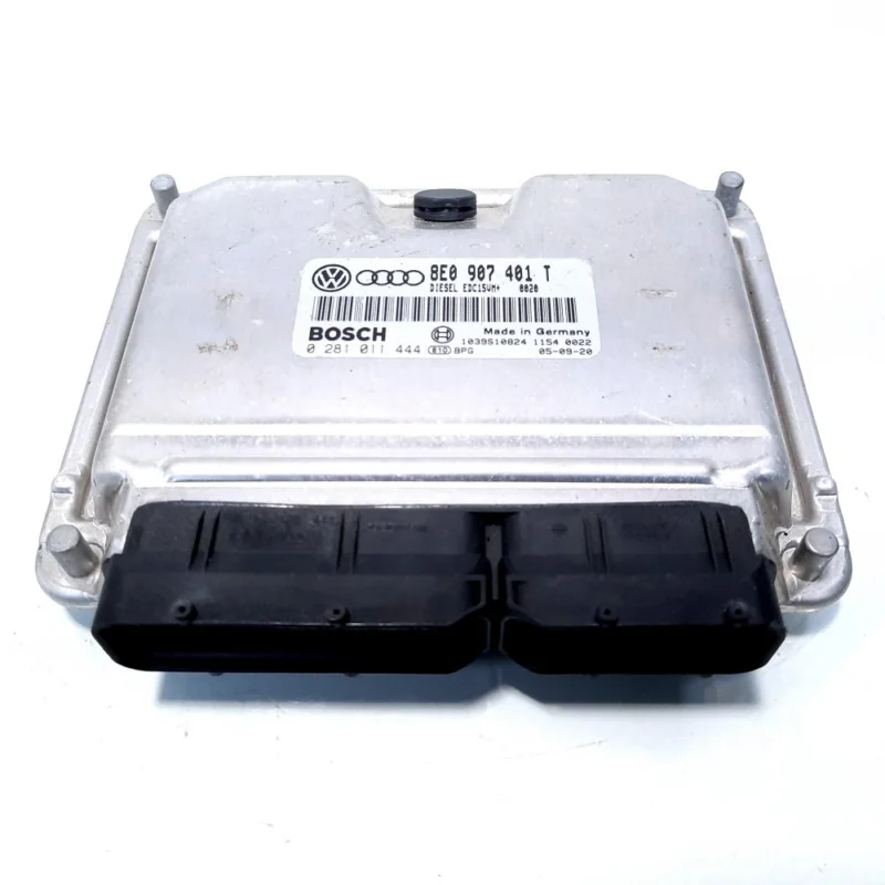 Calculator motor Bosch, cod 8E0907401T, 0281011444, Audi A4 (8EC, B7), 2.5 TDI, BDG (idi:526868) Reducere specială
