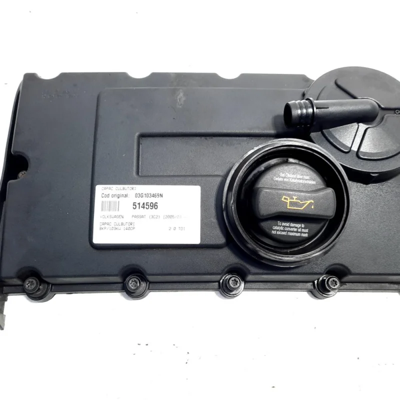 Capac culbutori, cod 03G103469N, Skoda Superb II (3T4), 2.0 TDI, BKD (idi:514596) Reducere specială