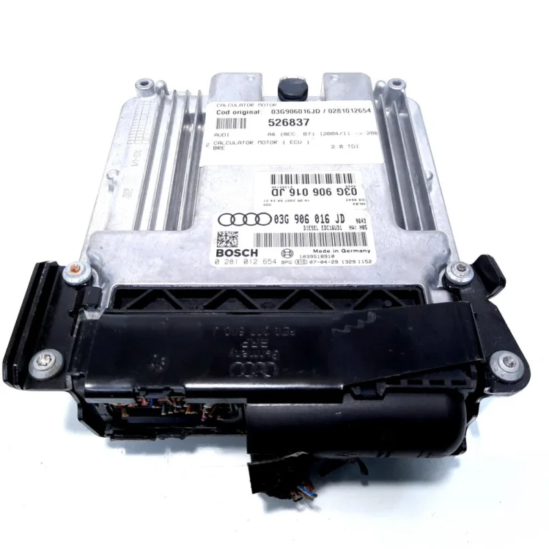 Premium Calculator motor, cod 03G906016JD, 0281012654, Audi A4 (8EC, B7), 2.0 TDI, BRE (id:526837)