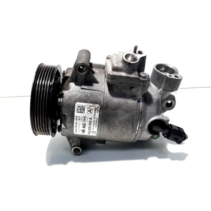 Ofertă specială Compresor clima Delphi, cod 5N0820803A, Vw Tiguan (5N) 2.0 TDI, CFF (id:525167)