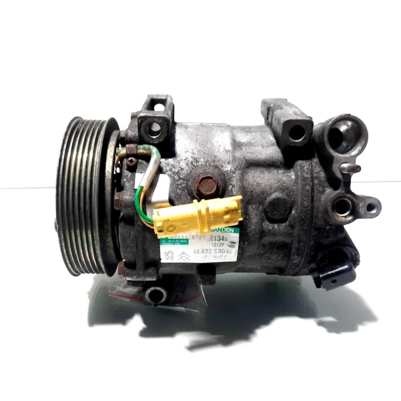 Cel mai bun preț Compresor clima, cod 9683003080, Peugeot 407 SW, 1.6 HDI, 9HZ (id:519364)