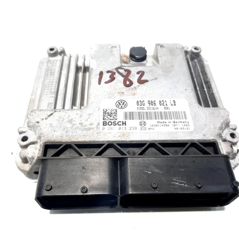 Ofertă de sezon Calculator motor, cod 03G906021LB, 0281013238, Audi A3 (8P1), 1.9 TDI, BXE (idi:517560)