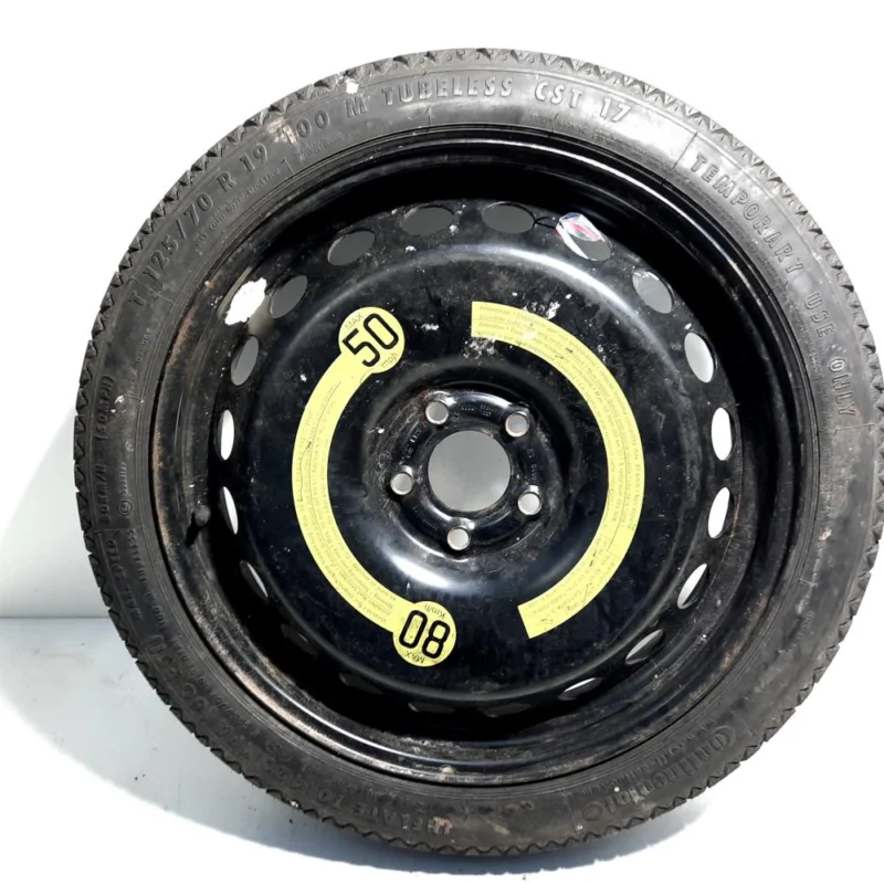 Roata rezerva slim R19, cod 8K0601027, Audi A4 Avant (8K5, B8) (idi:515830) Chilipir