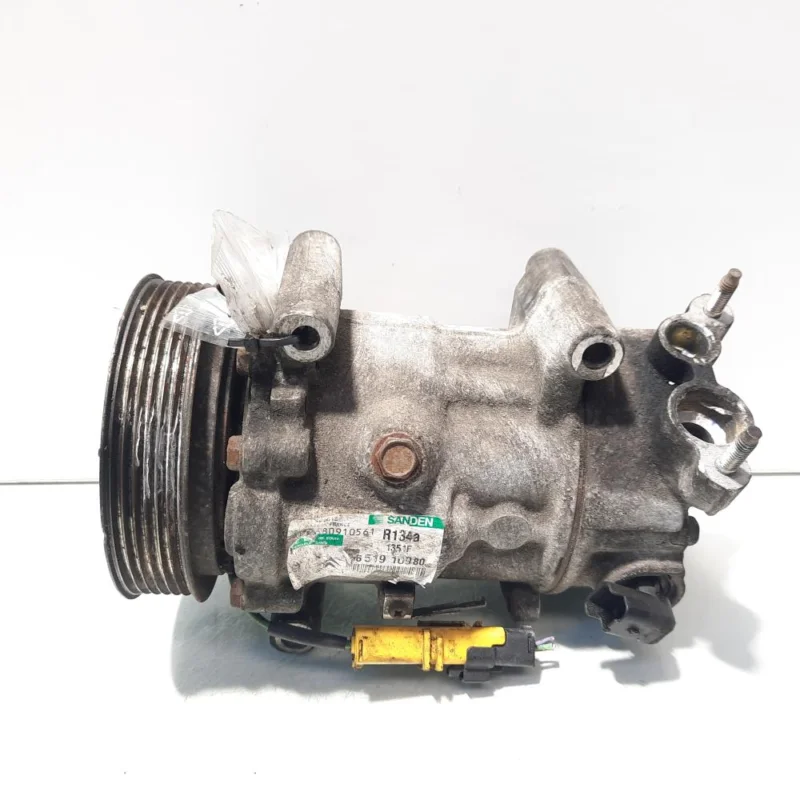 Compresor clima Sanden, cod 9651910980, Citroen C5 (III) Break, 1.6 HDI, 9HL (idi:507726) Comandă acum
