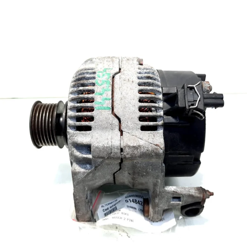 Reducere de preț Alternator 90A Bosch, cod 028903025Q, Vw Sharan (7M8, 7M9, 7M6) 1.9 TDI, AFN (pr:110747)