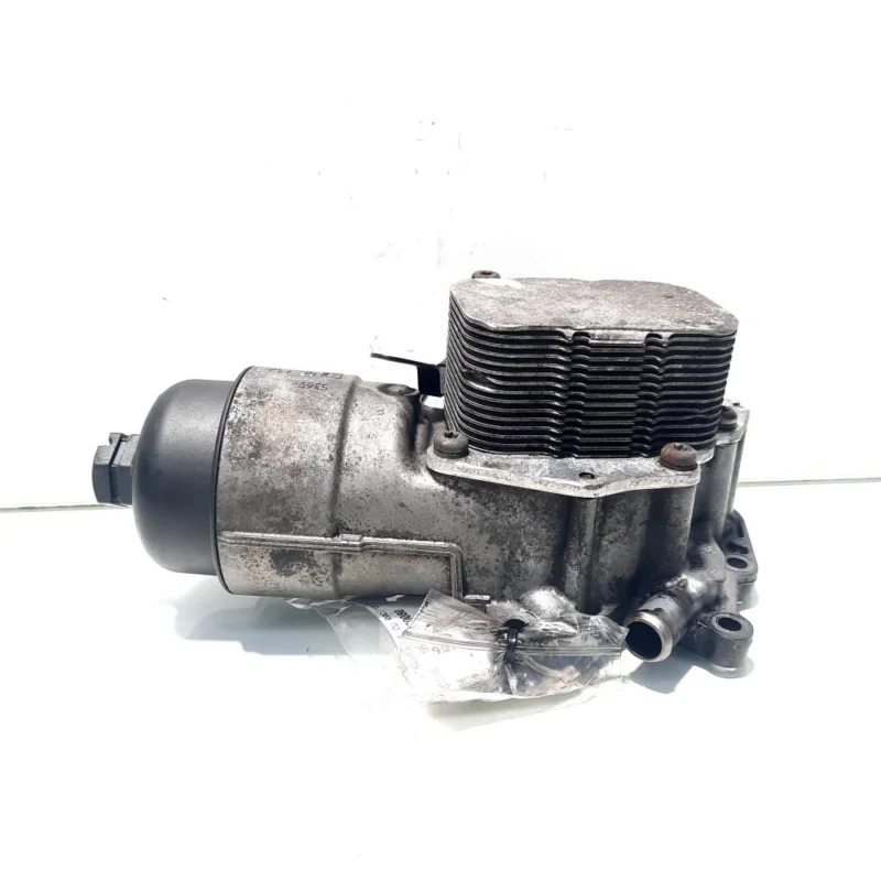 Ofertă limitată Carcasa filtru ulei cu racitor ulei, cod 9656970080, Peugeot 307 SW, 1.6 HDI, 9HZ (id:509270)