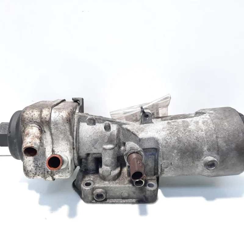 Carcasa filtru ulei cu racitor ulei, cod 045115389D, VW, 1.4 TDI, AMF (idi:507445) Comandă acum