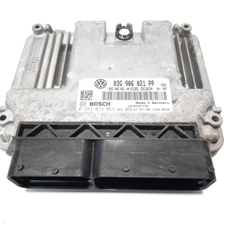 Bestseller Calculator motor Bosch, cod 03G906021PP, 0281014063, Audi, 2.0 TDI, BKD (idi:483120)